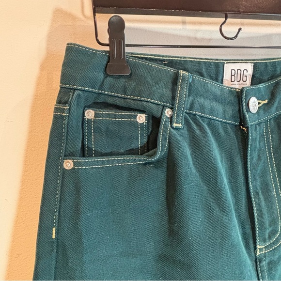 BDG Sz 30 x 32 Mom Jeans by Urban Outfitters High Rise Contrasting Stitch Denim - Picture 12 of 12